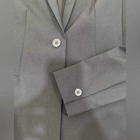 Ellie Tahari Black Single Button Blazer Size 2 - Picture 5 of 8